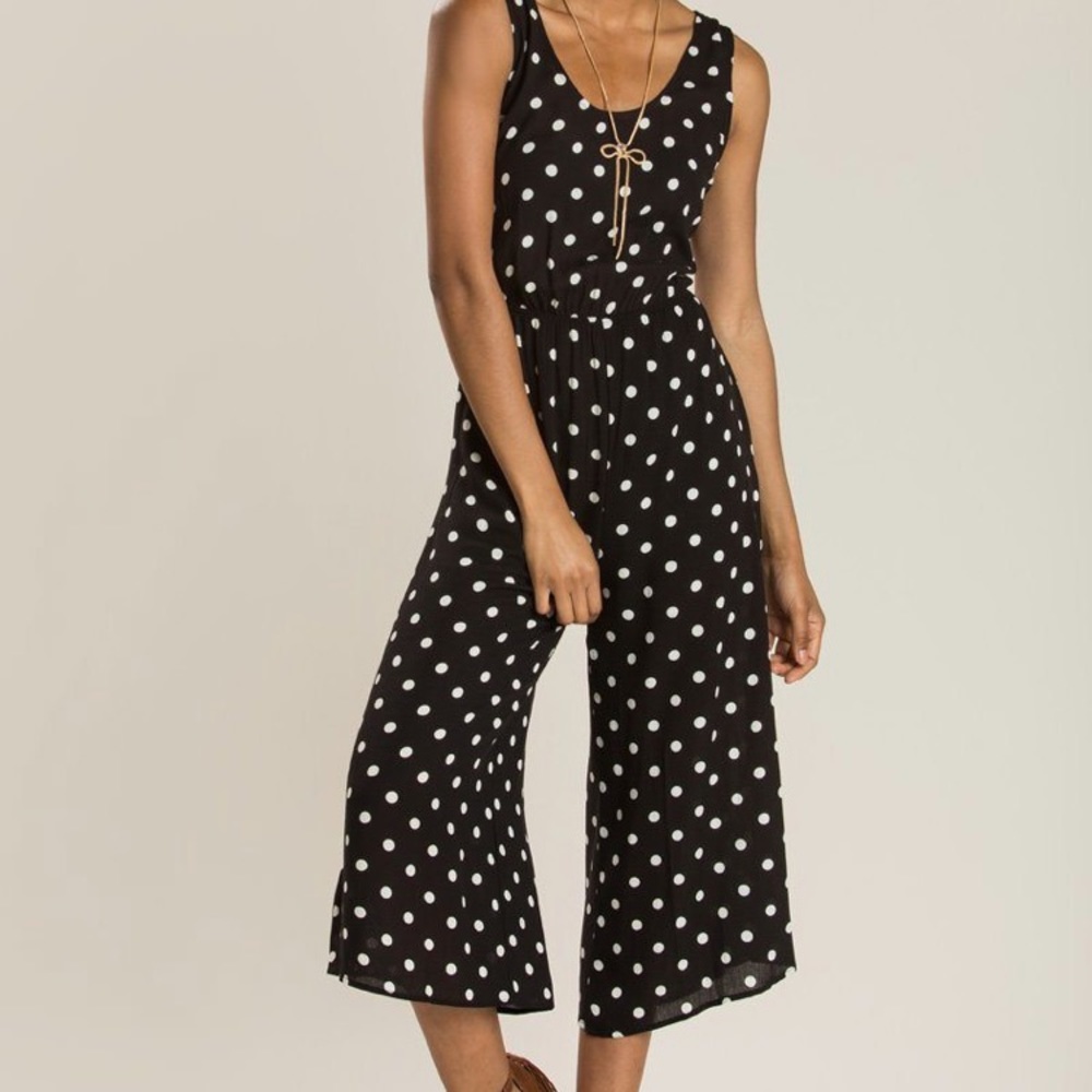 Polka dot jumpsuit